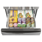 General Electric 119 Cu Ft Cooling Stainless Bottom-Freezer Refrigerator 120 V