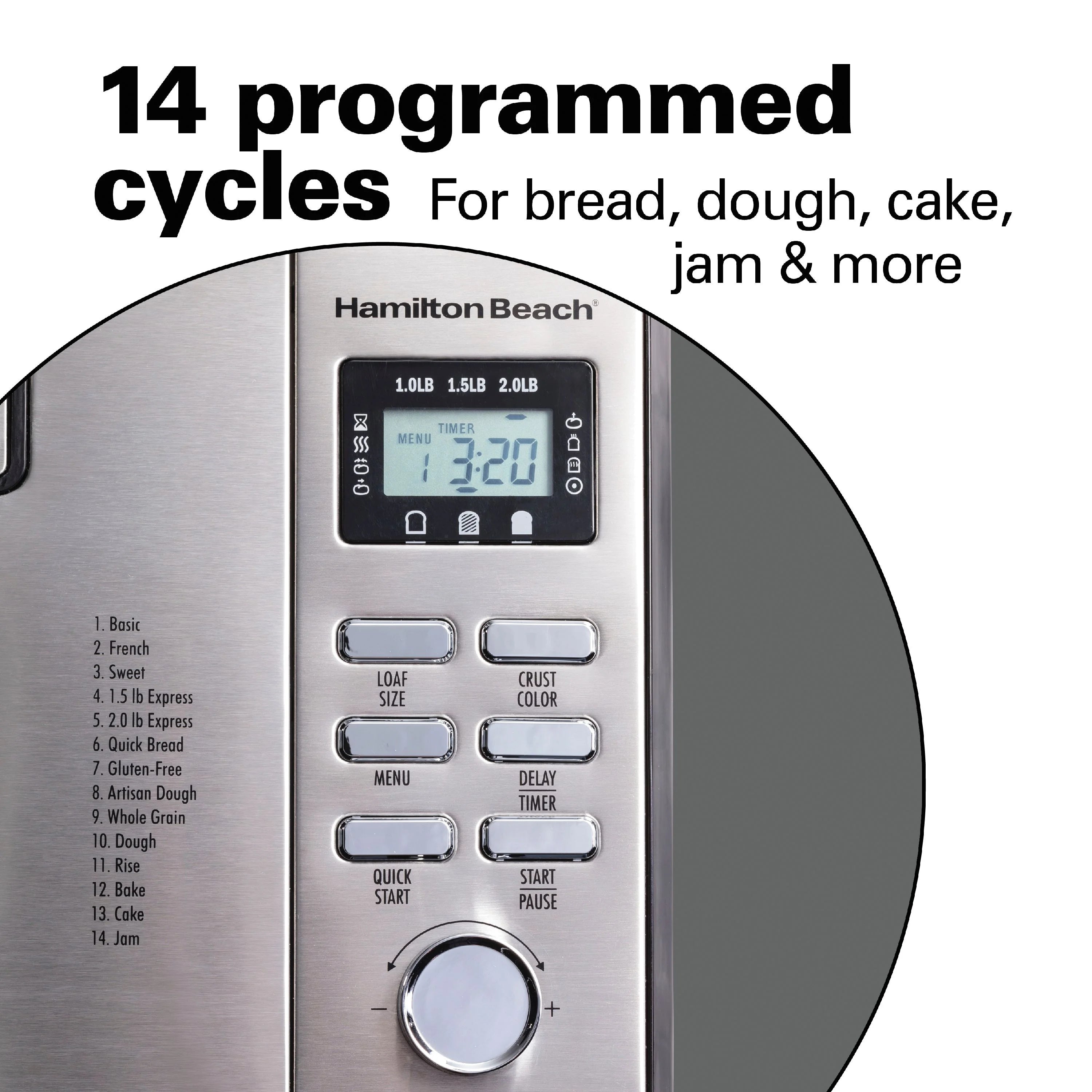 Hamilton Beach Premium Dough & Bread Maker