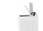MIDEA 4.5 Cu Ft Smart Top Load Wave-Impeller Washing Machine with Stainless Steel Tub, White