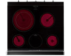Unique Appliances Oven 30.0 in 3.9 cu/ft Electric Freestanding Range in Marshmallow White