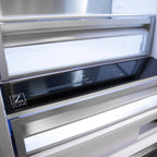 ZLINE KITCHEN AND BATH RBIVZWM60CB french door built in refrigerator