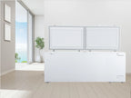 Hamilton Beach 30 cu. ft. Chest freezer double door W: 78.7" x L: 31.4" X H: 37.4 (White)