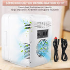 Skincare Fridge, 4L/6 Can Cosmetic Fridge for Bedroom, Office, Car