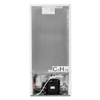 Kadyn Refrigerator,Fridge, Refrigerator with freezer, 2 Doors Cold-rolled Sheet Compact Refrigerator-White