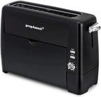Long Slot Toaster 2 Slice Toaster with 6 Shade Settings, Bagel/Cancel, Extra Wide Slots, Removable Crumb Tray, for Bagels, Waffles, Breads, Puff Pastry, Snacks (2-Slice, Red)
