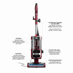 Shark Navigator Lift-Away Upright Vacuum, Pet Friendly, Powerful Suction, Self-cleaning Brushroll, HEPA Filter, Hard Floor and Carpet, Upholstery and Crevice Tool, ZU660 Burgundy