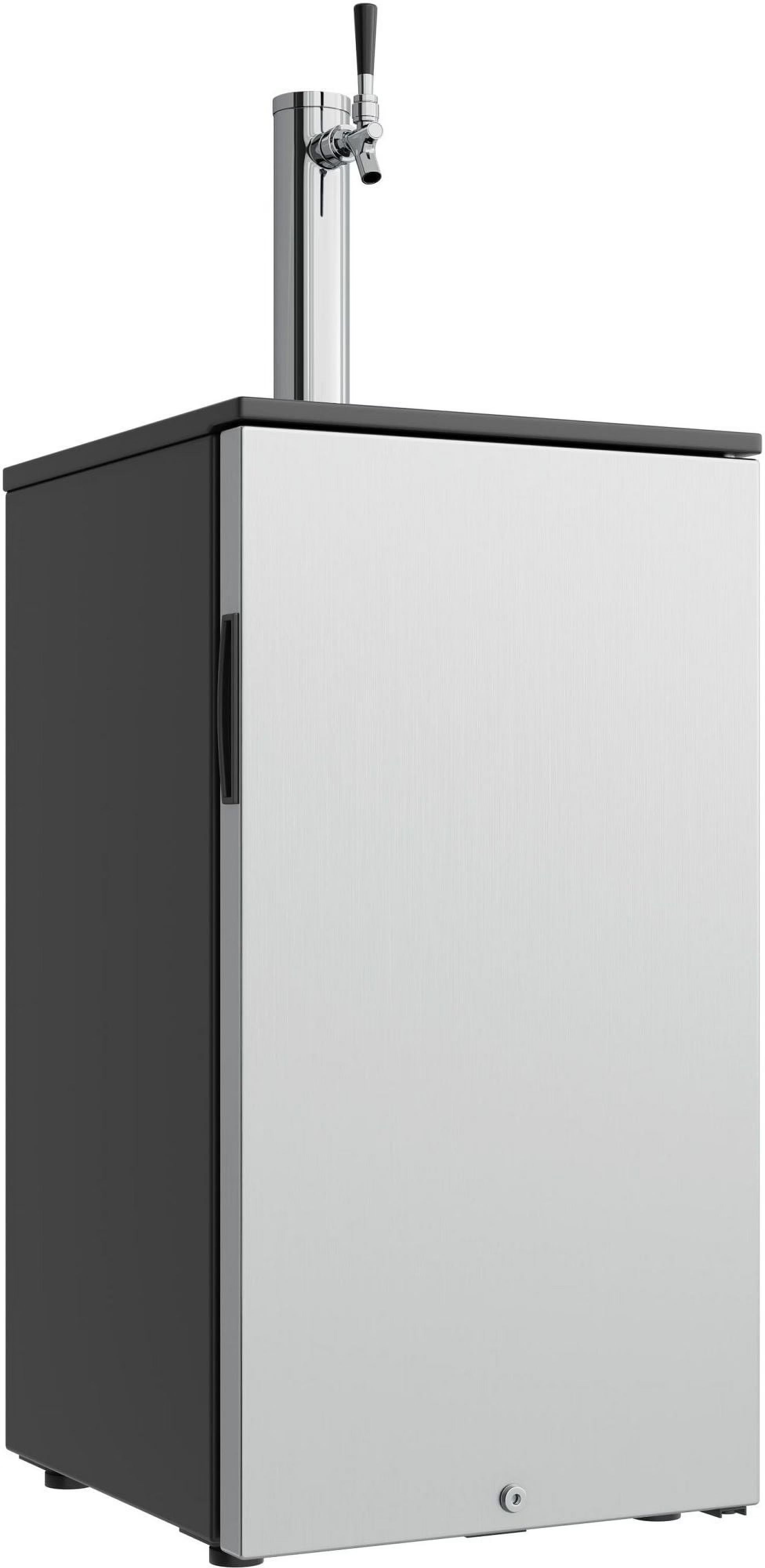 Edgestar Kc1000 18" Wide Kegerator - Stainless Steel