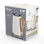 Swan SK14610WHTN Nordic Style Cordless Kettle 1.7L - Cotton White
