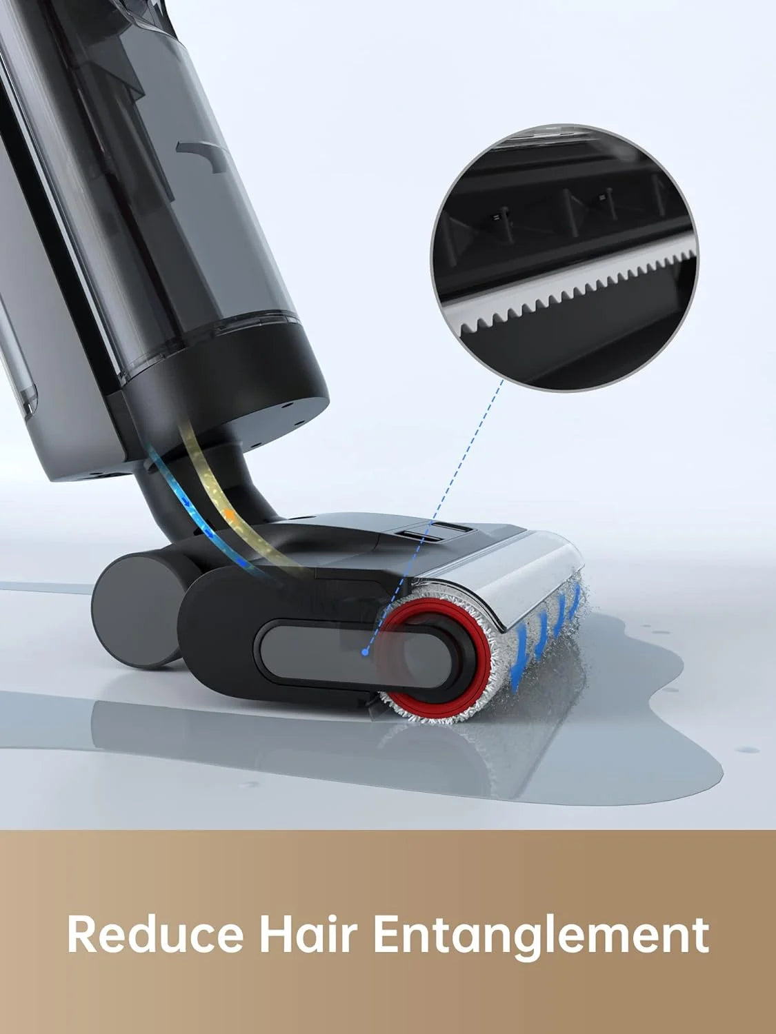 Dreame H12 Pro 900ml, 300W HP Wet Dry Vacuum Cleaner for Hard Floors with Accessories Included