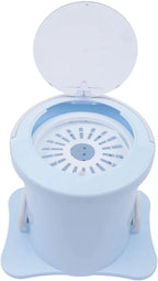 Portable Manual Clothes Dryer Mini Dryer Compact Spin Dryer Non electric Laundry Dryer for Apartments, School, Dormitory (Blue)