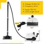 Steam cleaner with large water tank