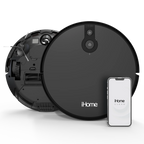 iHome AutoVac Eclipse Robot Vacuum with Mapping Technology, Ultra Strong Suction, 120 Min Runtime, App Connectivity