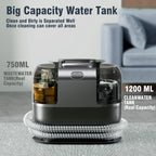Carpet Cleaner Machine, 18 K pa Portable Carpet Spot and Upholstery Cleaner, 500 W Powerful Suction Deep Couch Cleaner Machine with Handle for Pet Stains, Sofa, Car Seat, Furniture