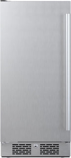 Avallon Afr152lh 15" Wide 3.3 Cu. Ft. Compact Refrigerator - Stainless Steel