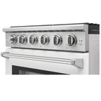 KOSTCH 30-in 5 burners 4.55-cu ft Convection Oven Freestanding Liquid Propane Gas Range ( Stainless steel )