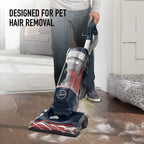 Restored Hoover Residential Vacuum-UH74110M Hoover Pet Max Complete Bagless Upright Vacuum Cleaner with Allergen Block Technology (Refurbished)