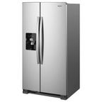 Whirlpool Wrs325sdh 36" Wide 24.55 Cu. Ft. Side By Side Refrigerator - Stainless Steel