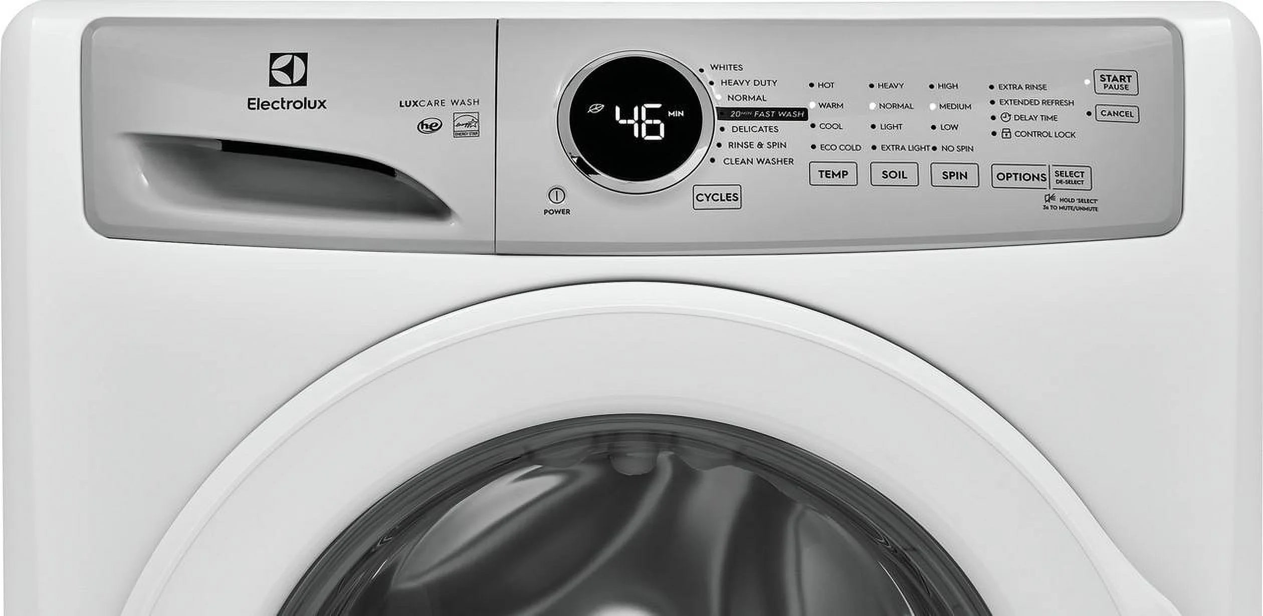 Electrolux ELFW7337AW 4.4 cu ft High-Efficiency White Front Load Washing Machine