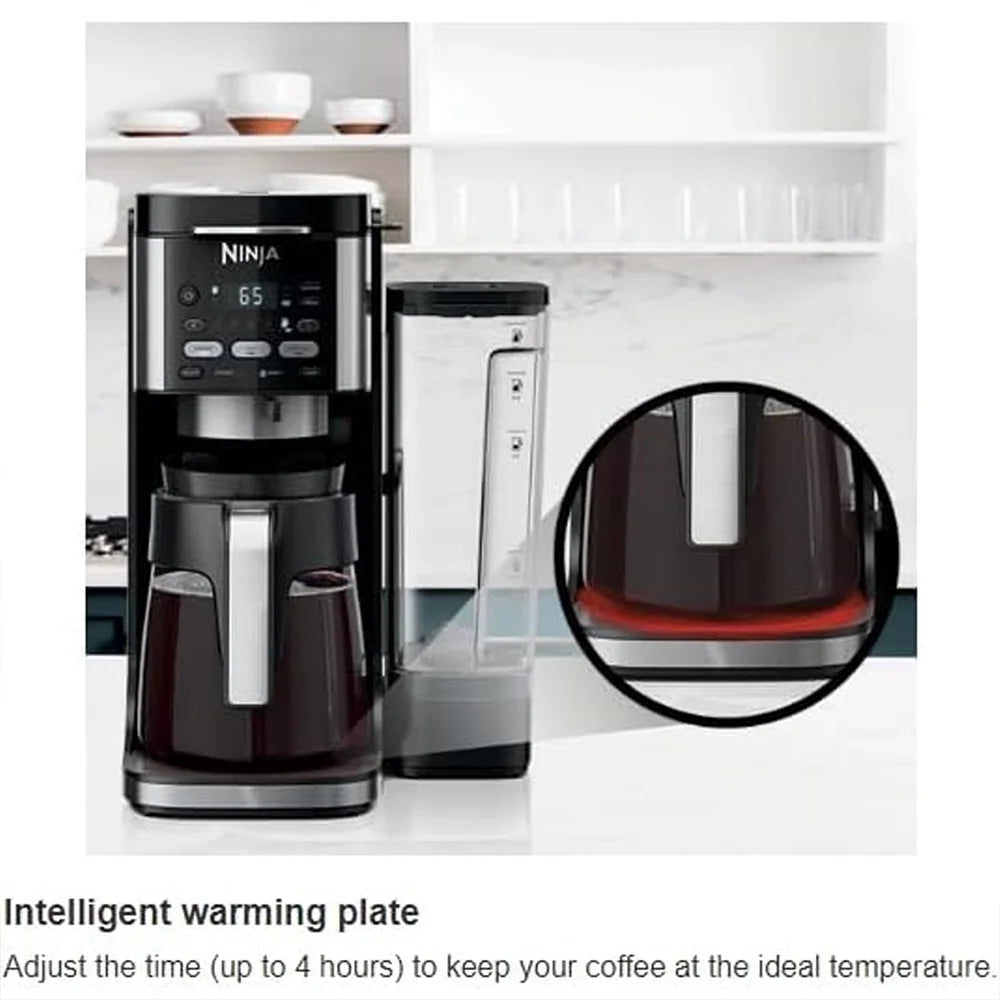 Restored Ninja CFP105 DualBrew Hot & Iced Coffee Maker Black (Refurbished)