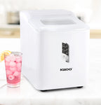 Igloo Automatic Ice Machine Self Cleaning Countertop Ice Maker for Water Bottle & Drinks, Aqua
