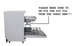 Sunpentown 18" Portable Dishwasher, Energy Star, Stainless Steel SD-9263SS