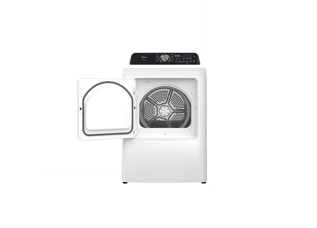 MIDEA Smart 7.0 Cu Ft. Gas Dryer, White