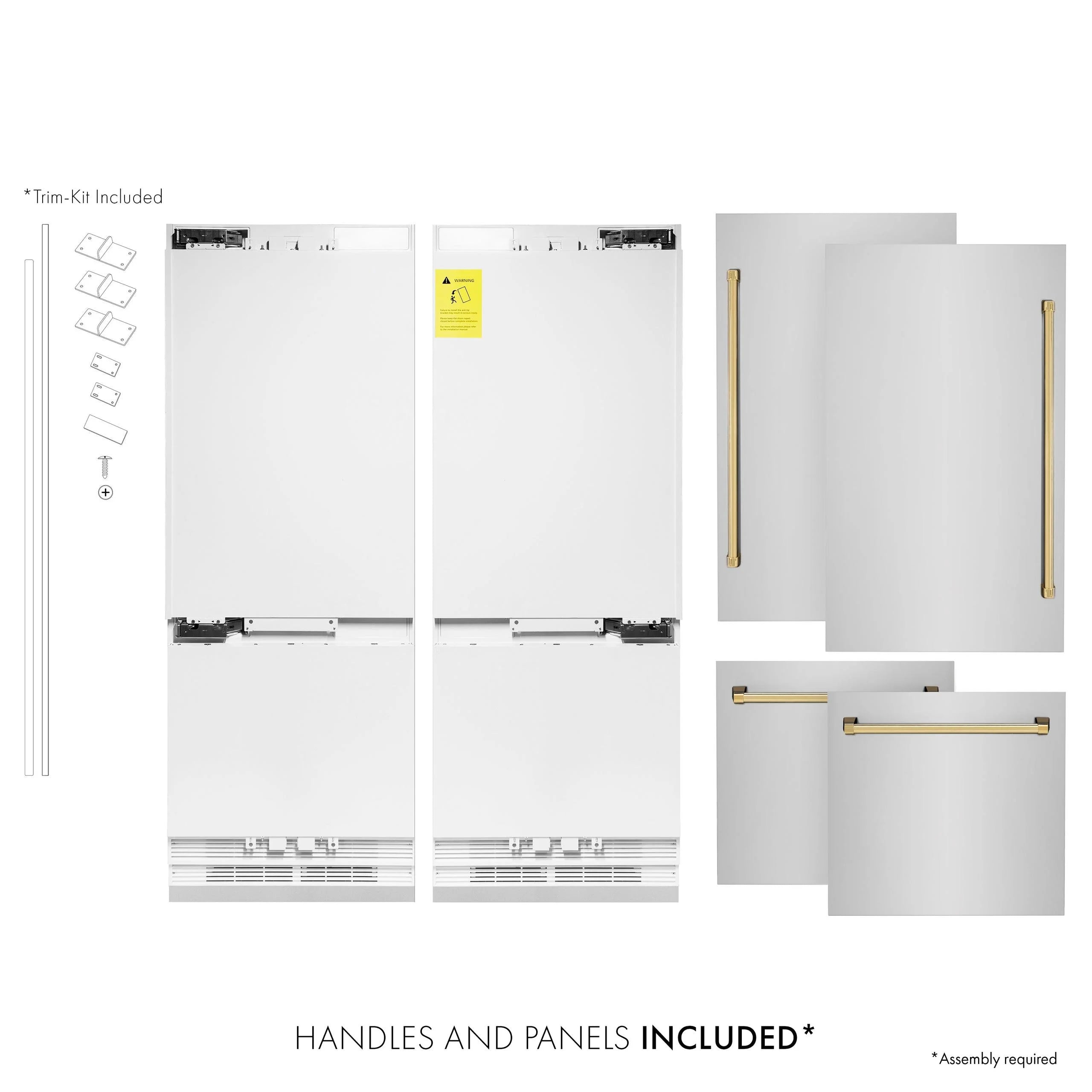 ZLINE RBIVZ-304-60-G refrigerator