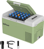 Setpower FC20 Portable Refrigerator, Black, 21 Quart, 12V