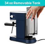 CASABREWS CM5418 20-Bar Espresso Machine and Coffee Maker, Silver