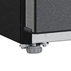 Smad 17 Cu ft Upright Single Door Conversion Freezer/Refrigerator, Frost Free, Freestanding, Stainless steel