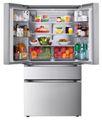 LG LF26C8210S 36 Inch  26 cu. ft. Counter-Depth, 4-Door French Door Refrigerator, Full-Convert Drawer, and Internal Ice and Water Dispenser, in Stainless Steel