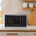 Magic Chef 0.9 cu ft Countertop Microwave Oven in Black