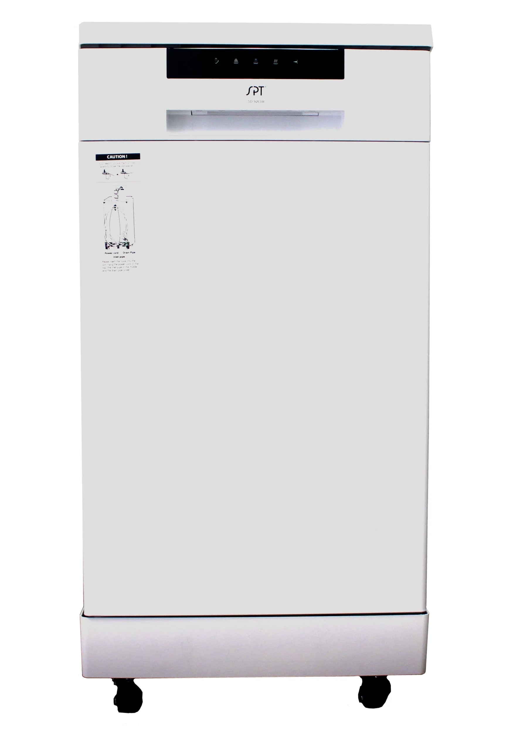 Sunpentown 18" Portable Dishwasher, Energy Star, Stainless Steel SD-9263SS
