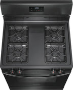Frigidaire FCRG3051BB 30" Free Standing Gas Range, Black