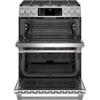 Cafe? C2S950P2MS1 7 Cu. Ft. Stainless Dual-Fuel Double Oven Range