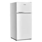 Giantex Compact Refrigerator, 3.4 cu. ft. Mini Cooler Fridge, Freestanding Fridge w/Adjustable Thermostat, Black