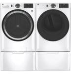 GE? 7.8 cu. ft. Capacity Smart Front Load Electric Dryer