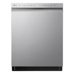 LG ADFD5448AT 24 inch 48dBA Stainless Front Control Dishwasher with QuadWash