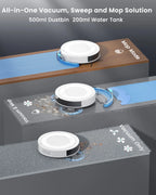 Lefant Robot Vacuum Cleaner with 4500Pa Suction, PSD Obstacle Avoidance, APP/Remote/Voice Control,Ideal for Pet hair, M310
