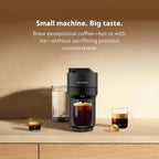 Nespresso Vertuo Pop+ Cold Value Added Bundle by De'Longhi, Liquorice Black