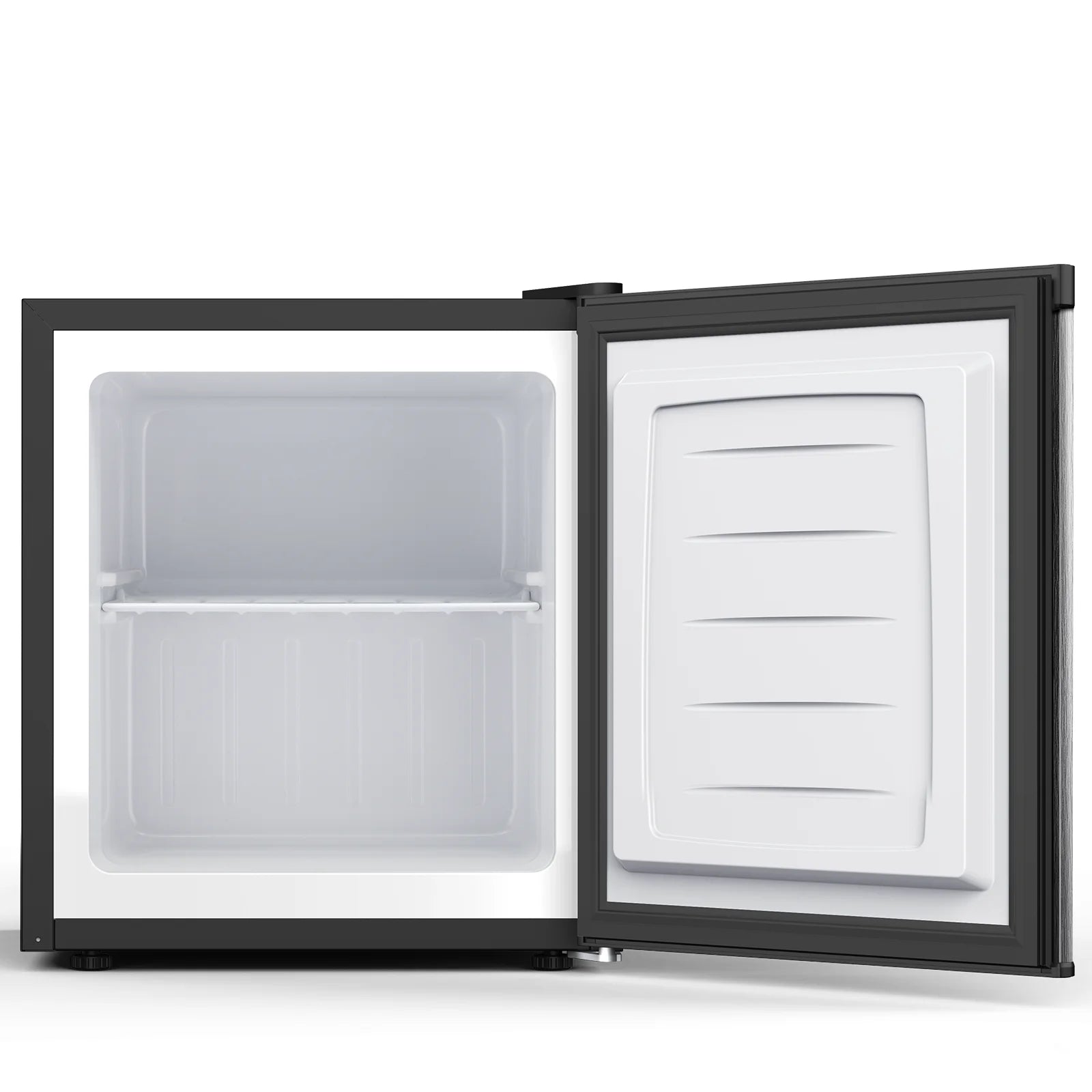 KNDKO 1.2Cu.ft Upright Freezer, Mini Freezer with Reversible Door, Perfect for Home/Office/Dorm, Black