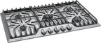 Frigidaire Fpgc3677r Professional 36" Wide Gas Cooktop - Stainless Steel