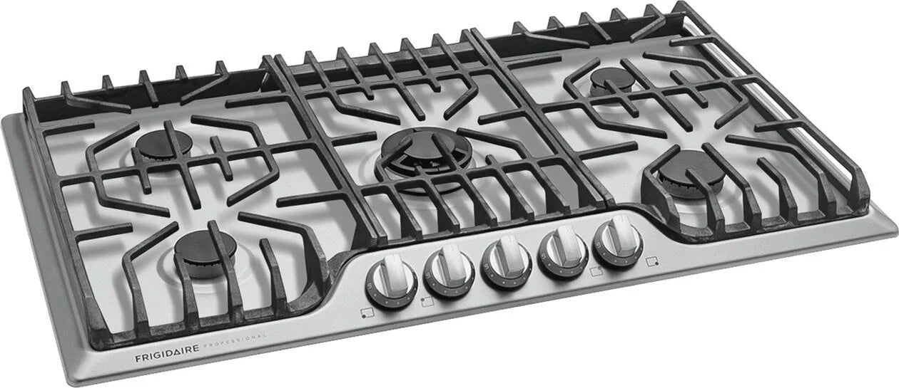 Frigidaire Fpgc3677r Professional 36" Wide Gas Cooktop - Stainless Steel