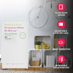 Frigidaire 3.2 Cu Ft Retro Dry Erase Compact Fridge, (EFR331-BLACK), Black