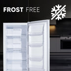 Farberware 21 cu. ft. Upright Convertible Freezer & Fridge, Garage Ready, White