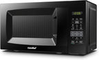 Countertop Microwave with Sound On/Off, Eco Mode, and Convenient One-Touch Button, 0.7 Cubic Foot, White
