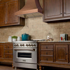 ZLine 8632H36 Designer Series Hand-hammered Copper Finish Wall Range Hood