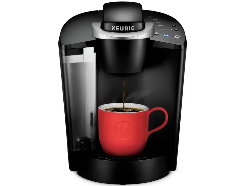 Restored Keurig K-Classic Single Serve K-Cup Pod Coffee Maker, Black (Refurbished)
