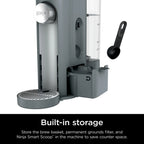 Ninja Pods & Grounds Single-Serve Coffee Brewer, Steam Grey