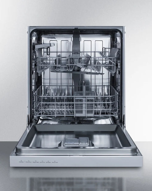 24" Wide Built-In Dishwasher, ADA Compliant